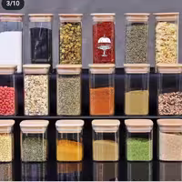بانکه حبوبات پیرکس مستقیم روی شعله ارتفاع 18سانتی 