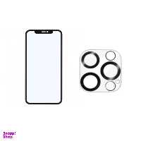 محافظ لنز دوربین موبایل کد 22 به همراه محافظ صفحه نمایش مناسب Iphone 13 Pro
