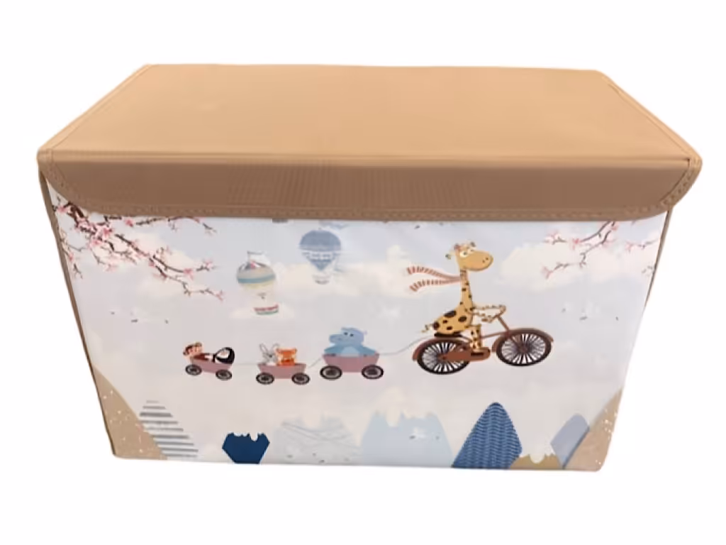 باکس درب دار  مستطیل لباس و اسباب بازی EVIM