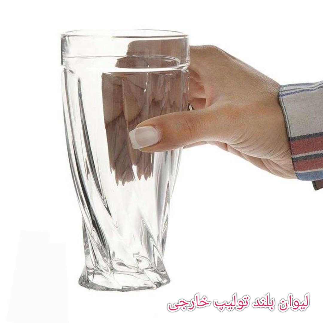 لیوان بلند تولیپ خارجی