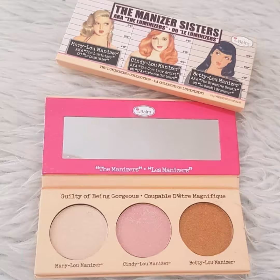 هایلایتر سه رنگ بالم آینه دار