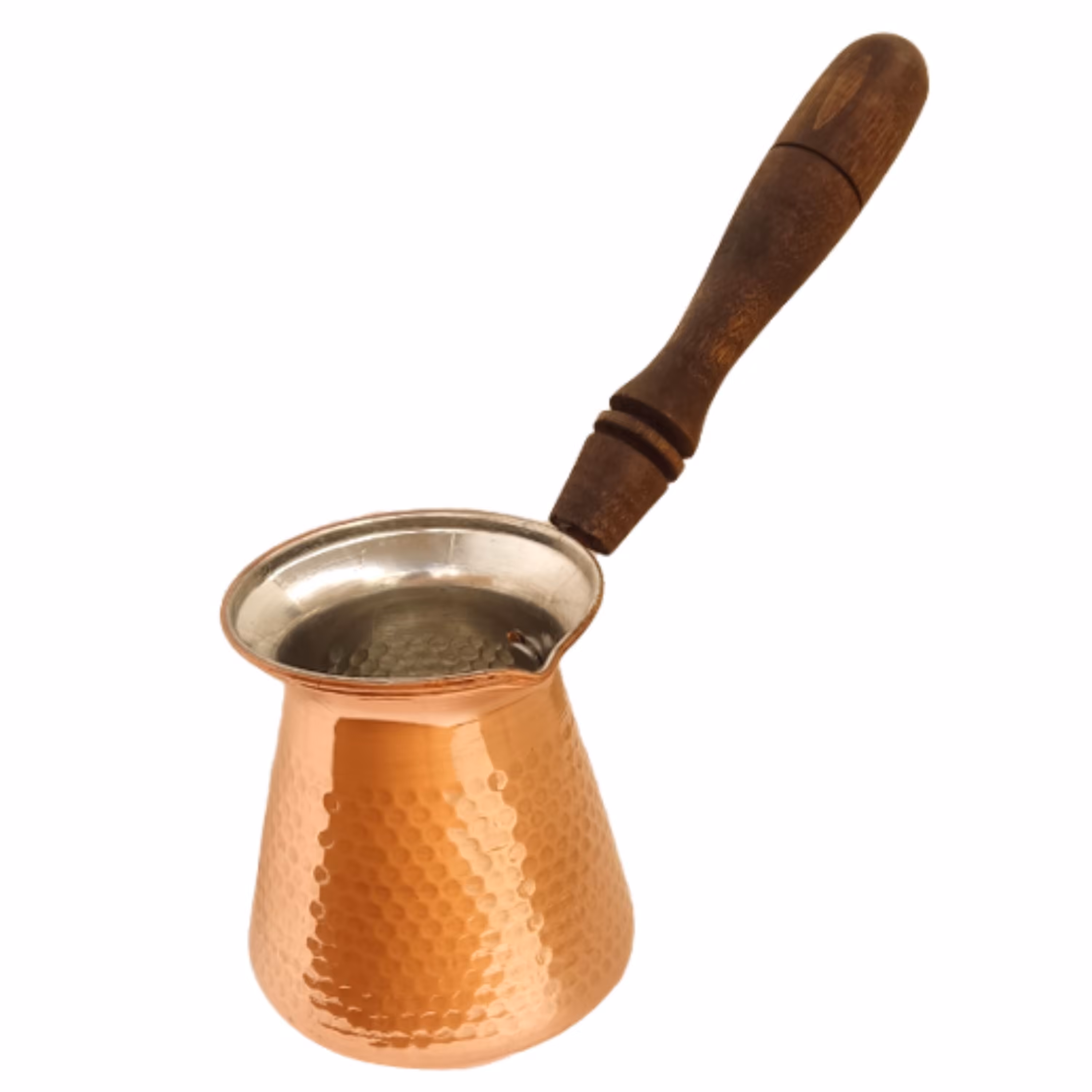 قهوه جوش دسته چوبی طرح ترک سایز 3کد ZH253.3