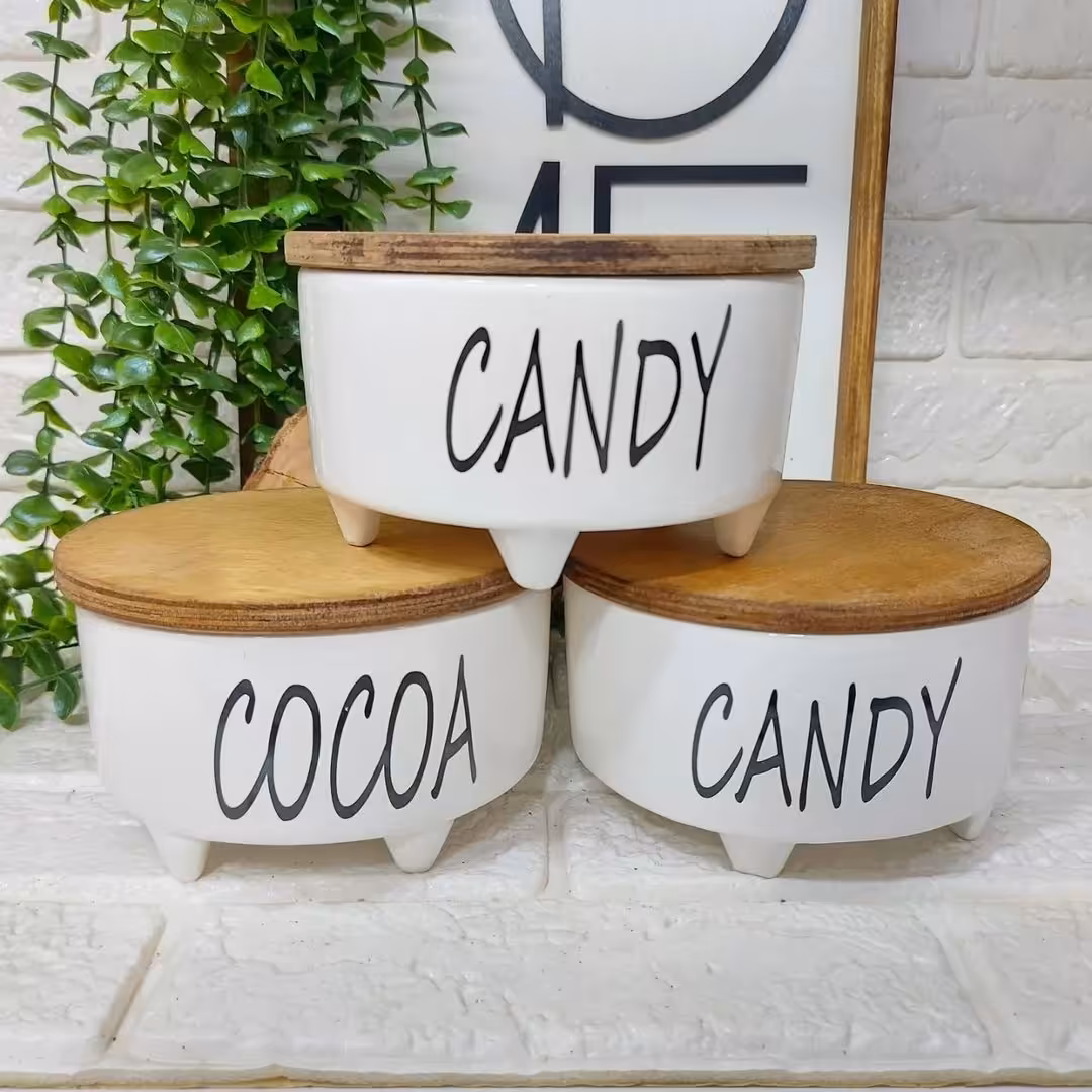 کوکی سرامیکی پایه دار 