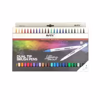 ماژیک آرتیکس 48 رنگ دو سر براش و نمدی