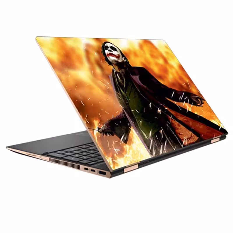 اسکین(برچسب) لپتاپ-طر ح جوکر(joker)-کد17-سفارشی