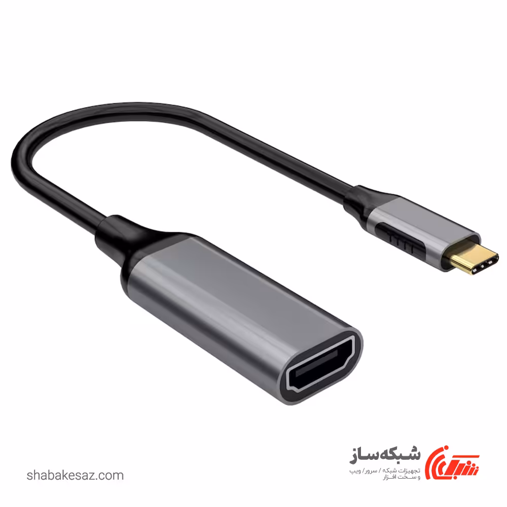 قیمت و خرید مبدل Type C به HDMI و USB فرانت Faranet FN-UC2HU300 - شبکه ساز