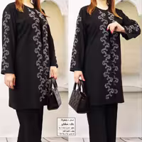 مانتو سایزبزرگ و کوچک جسیکا