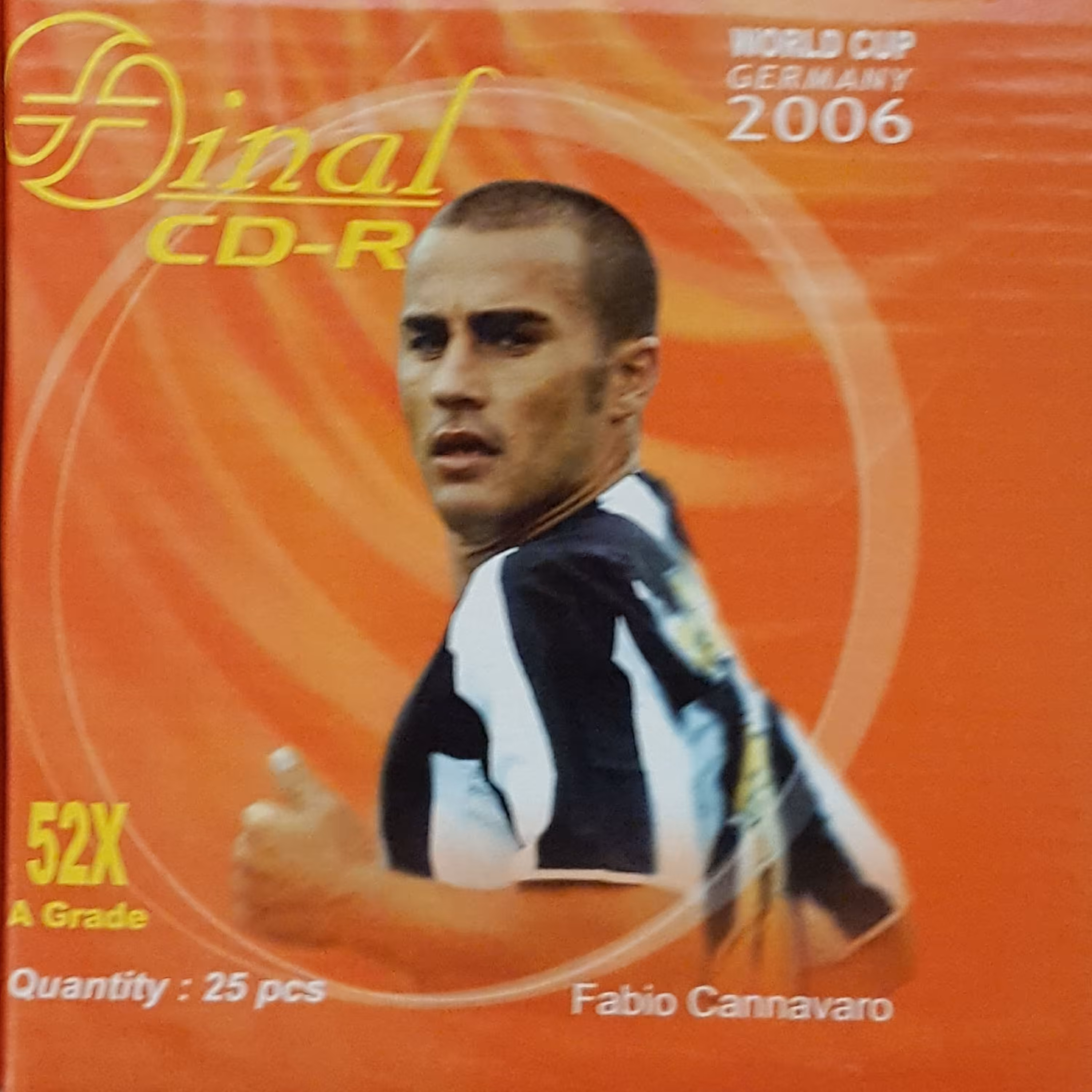 سی دی خام فینال جام جهانی 2006 نوستالژی با تصاویری از بازیکنان جام جهانی آنزمان