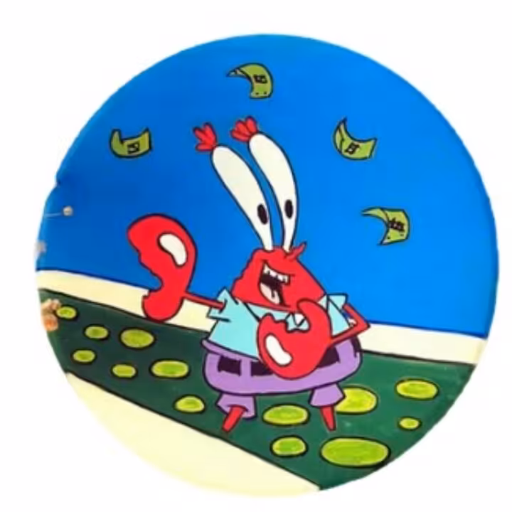 دبوارکوب طرح آقای خرچنگ