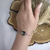 دستبند ماه شب تاب کوچک