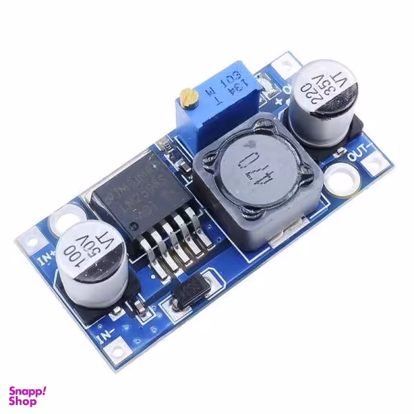 ماژول مبدل کاهنده مدل DC-DC LM2596 بسته 2 عددی