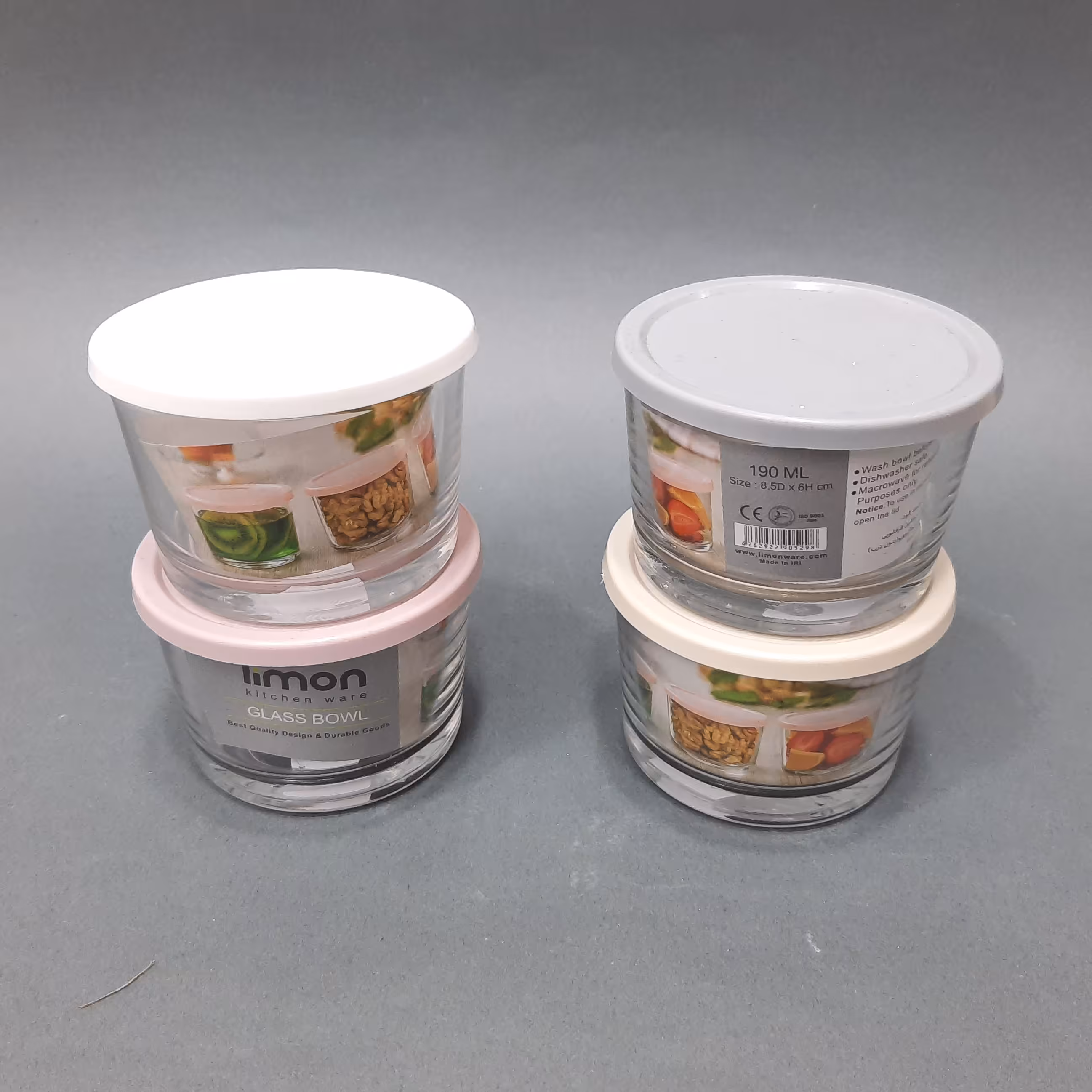 ظرف درب دار لیمون ظرف نگهدارنده