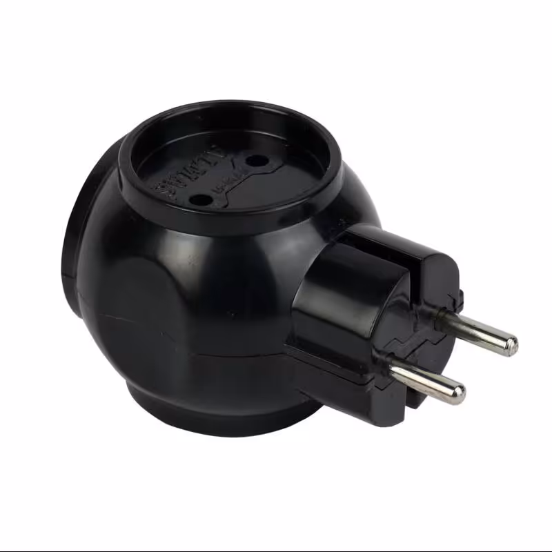 سه شاخه برق الماس شرق مشکی و سفید