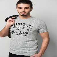 تی شرت ورزشی سفید مردانه کاسپار اورجینال hummel