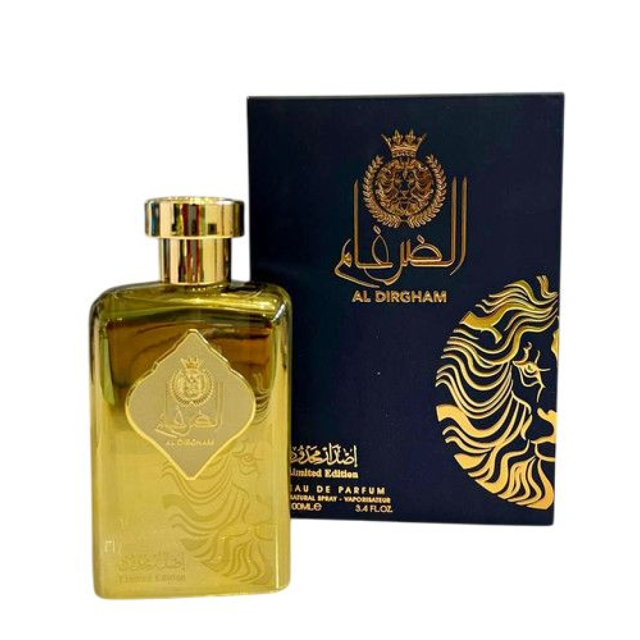 ادوپرفیوم مردانه زنانه ارض الزعفران مدل الضرغام حجم 100 میل