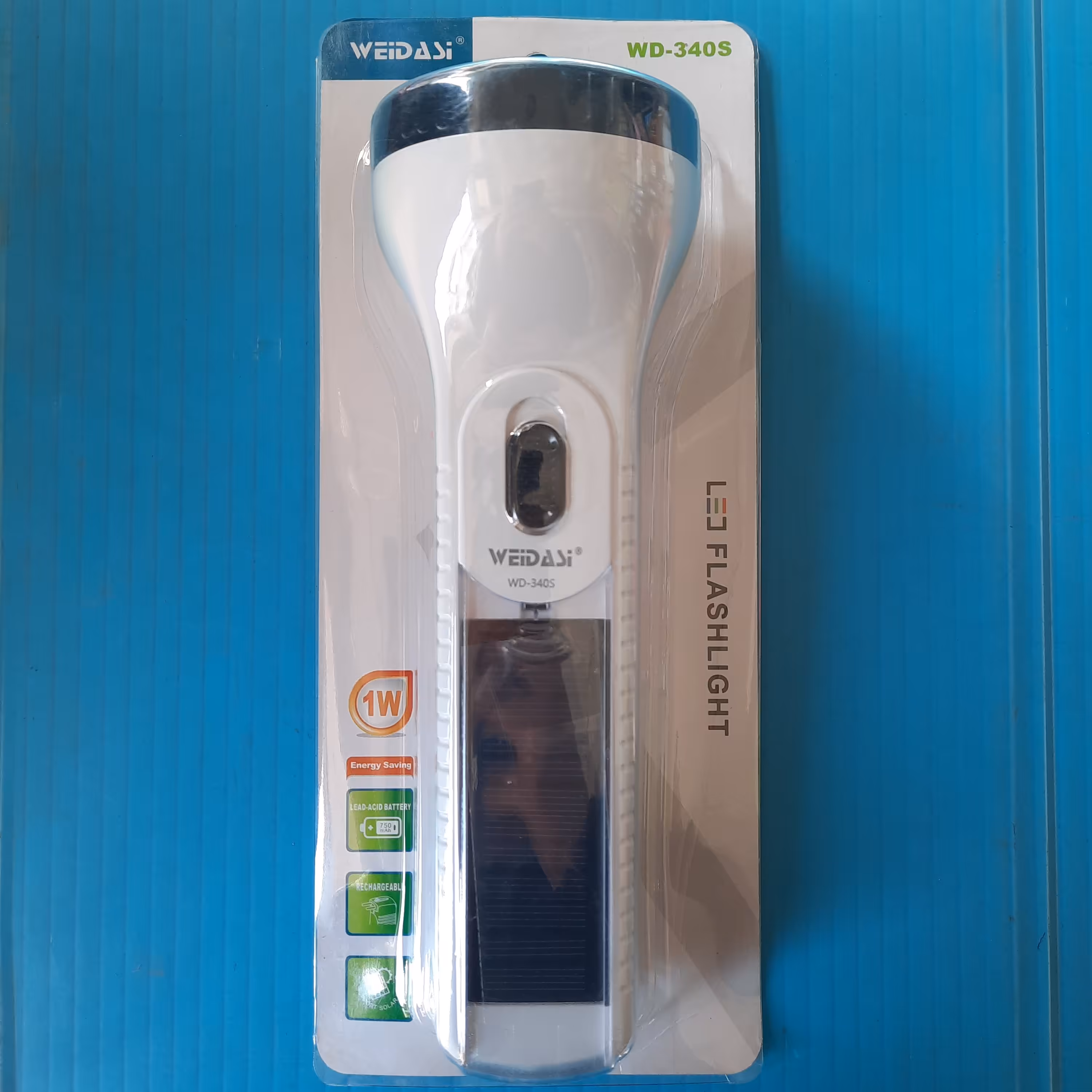 چراغ قوه ال ای دی  خورشیدی ویداسی WEIDASI