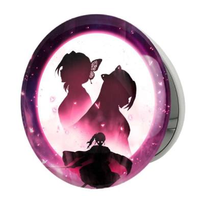 آینه جیبی خندالو طرح میسوری انیمه شیطان کش مدل تاشو کد 11498