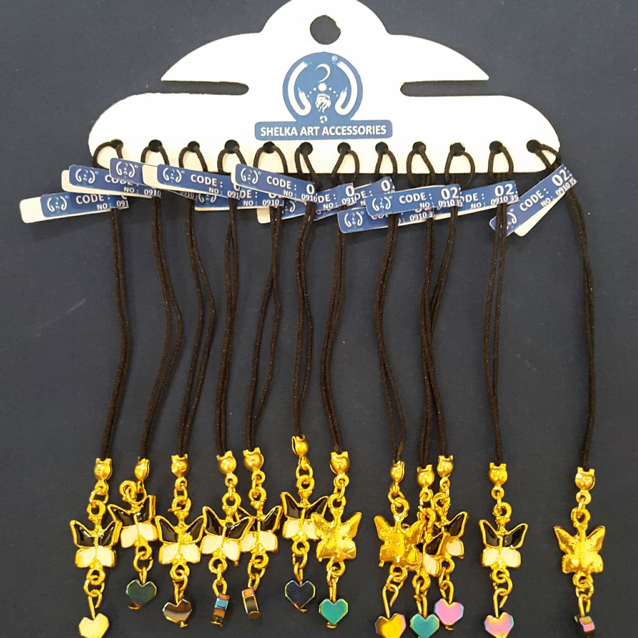 بند آویز تزئینی (لوکس و ممتاز )12عددی برای فروشگاه ها