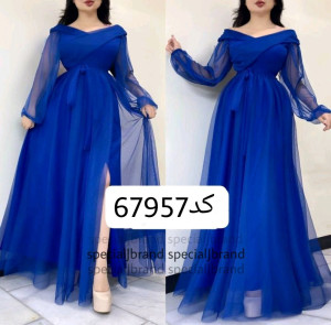 پیراهن مهمانی زنانه تور مدل موژان