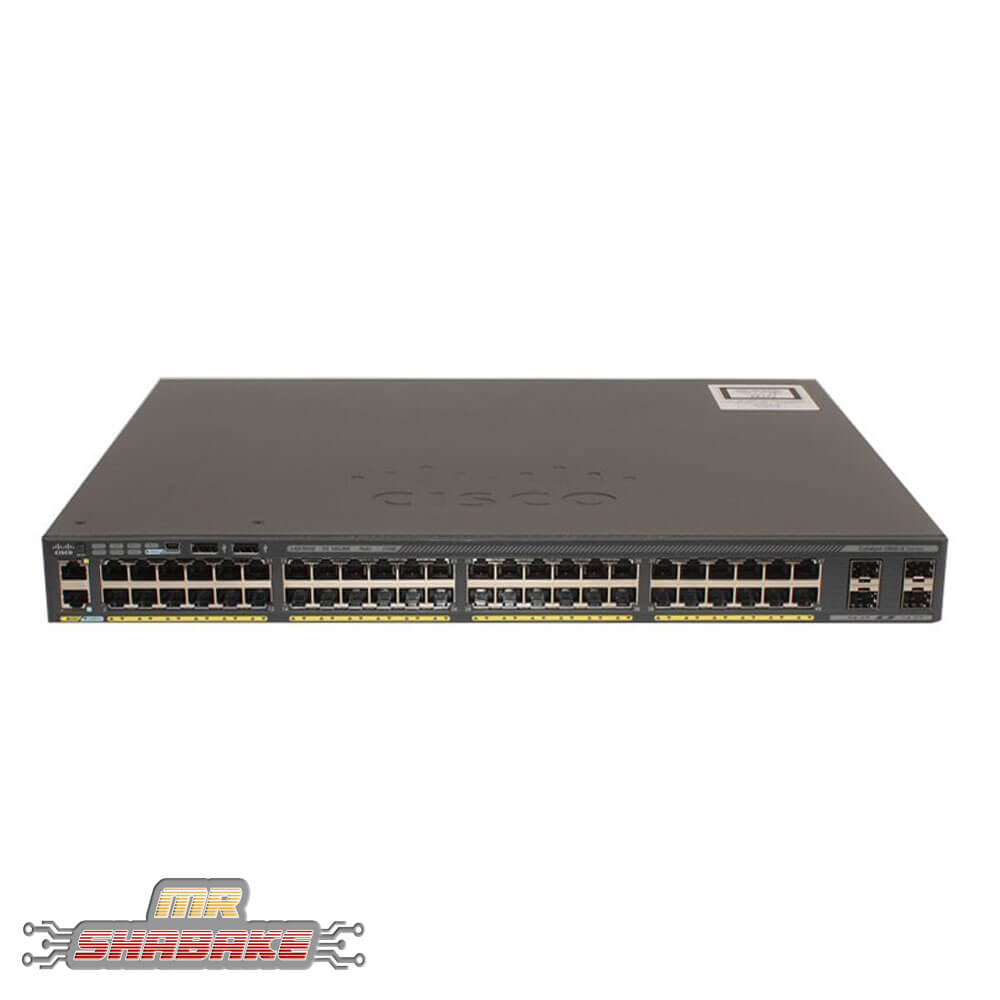 قیمت و خرید سوئیچ سیسکو WS-C2960X-48LPS-L | مستر شبکه