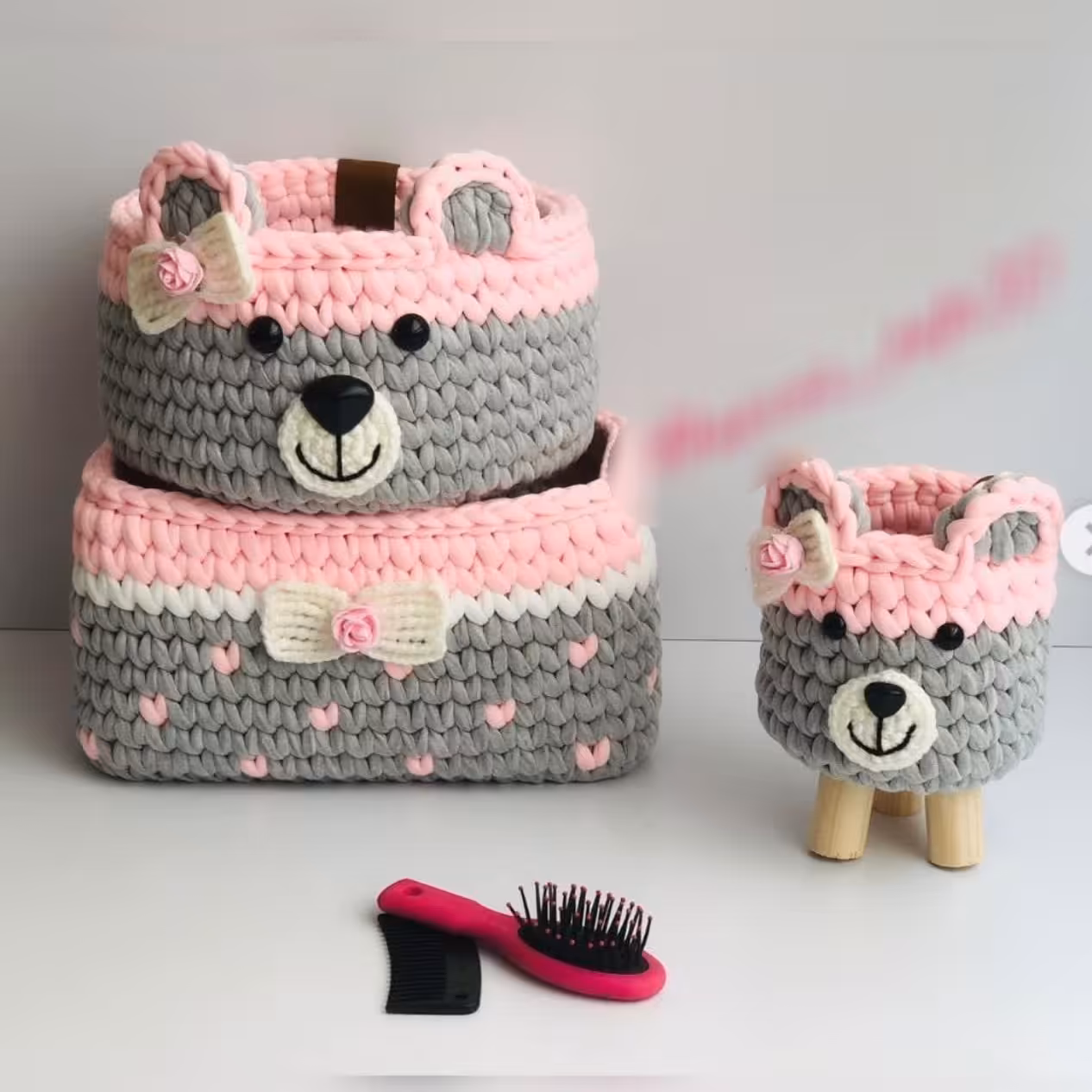 ست سیسمونی دخترونه خرسی 