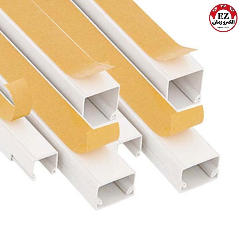 داکت پشت چسب دار دیواری سفید رنگ دانوب (ابعاد 15 در 10میلیمتر)