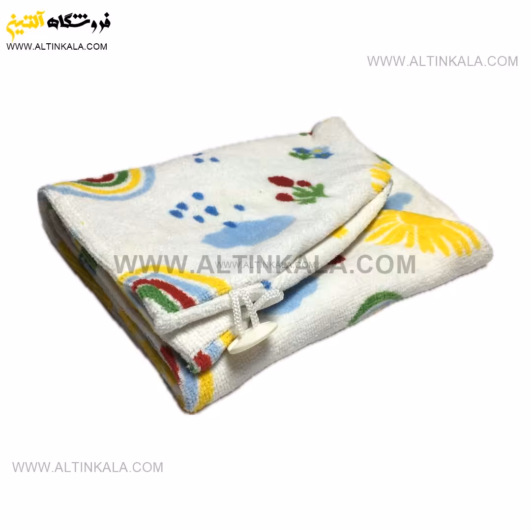 موپیچ حوله‌ای پود ایران طرح رنگین کمان