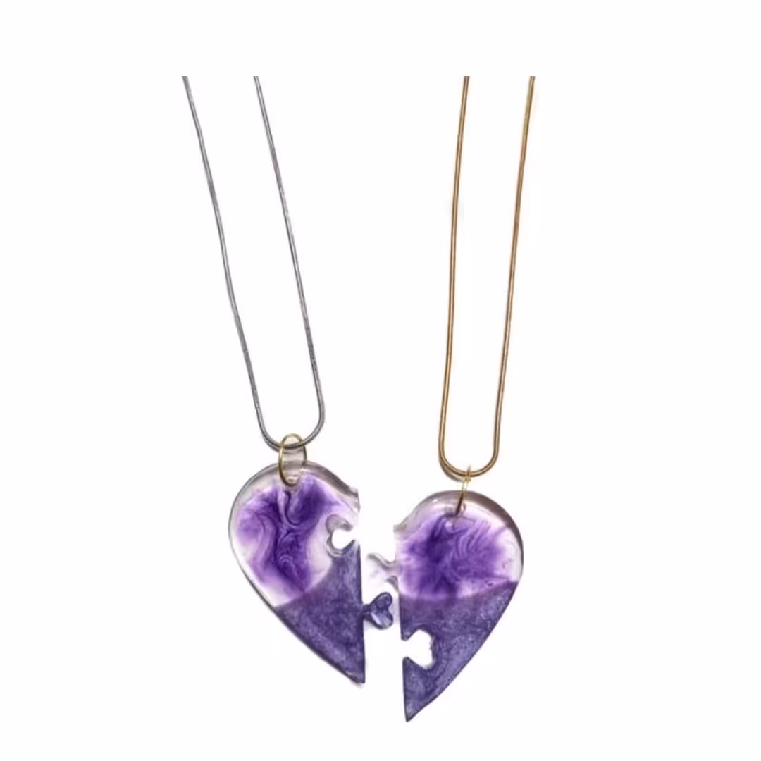 گردنبند ست دوستی دوتایی