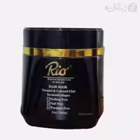 ماسک مو کراتین فاقد سولفات حاوی زغال ریو Rio حجم 1000 میلی لیتر