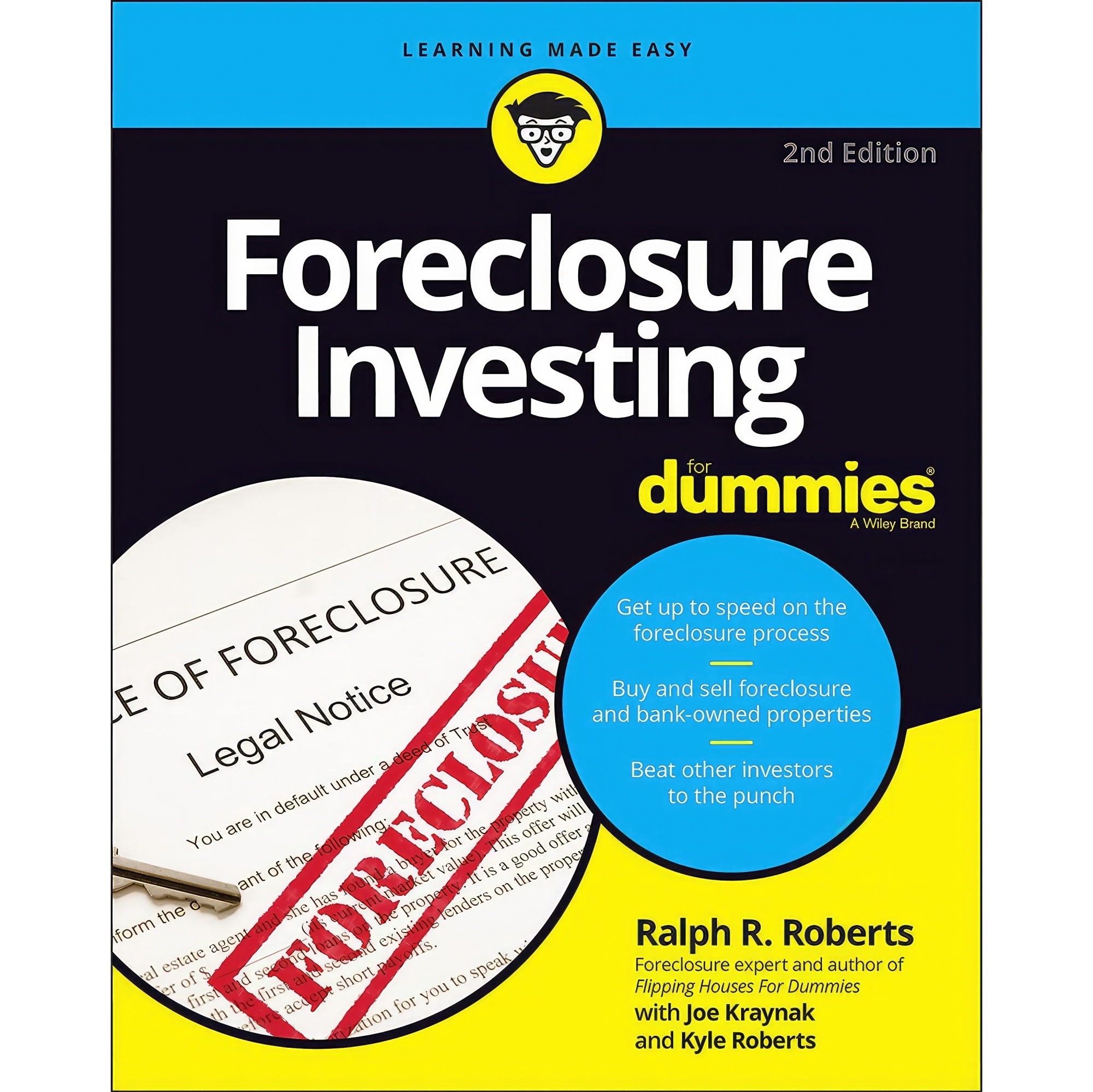 کتاب زبان اصلی Foreclosure Investing For Dummies اثر Ralph R Roberts