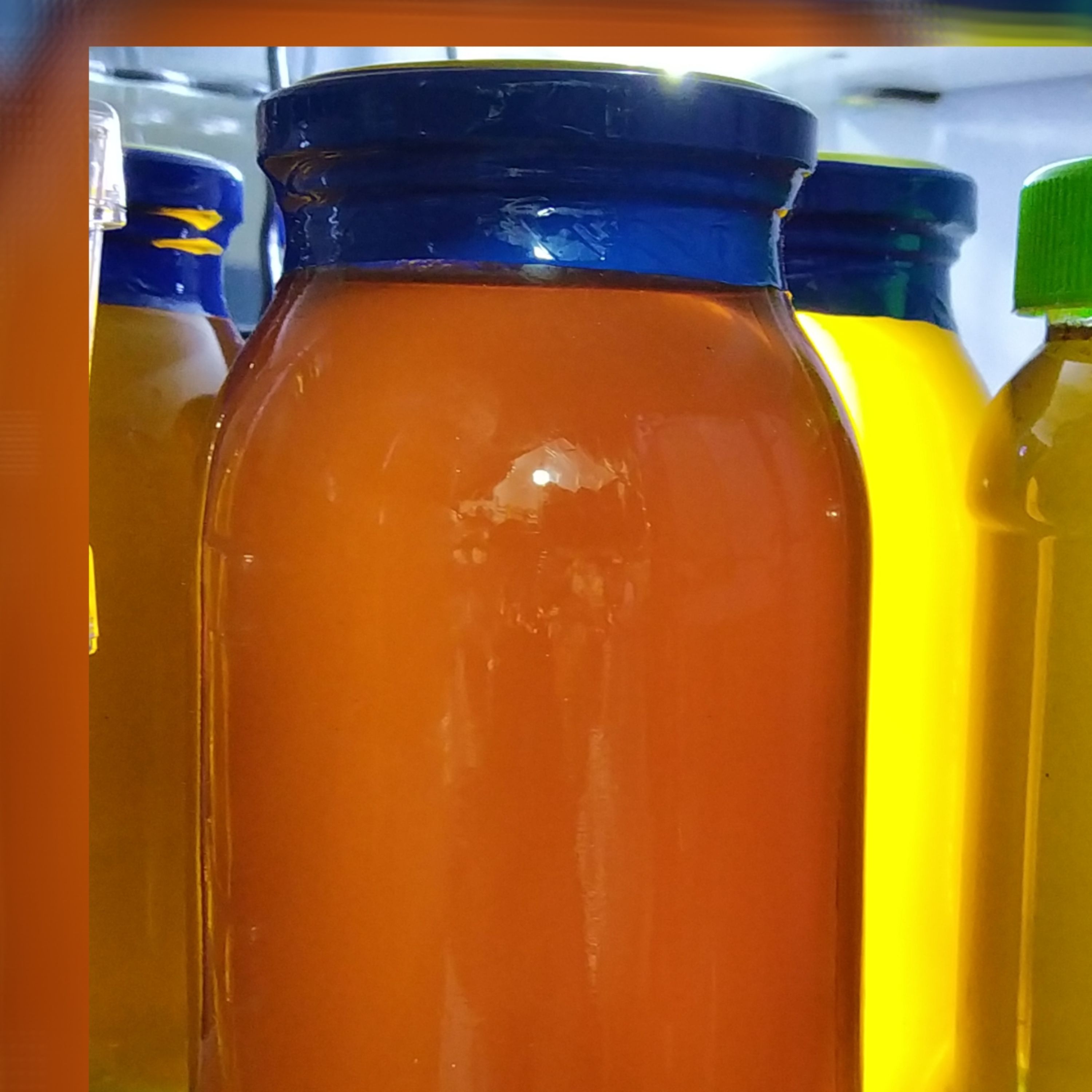 عسل گون شیشه ای کردستان یک کیلویی