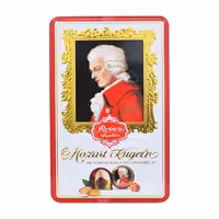 شکلات کادویی جعبه فلزی 300 گرم رِبِر موزارت - mozart