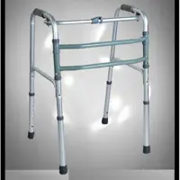 واکر آلومینیومی تاشو حلزونی قدم رو (پس کرایه درب منزل)