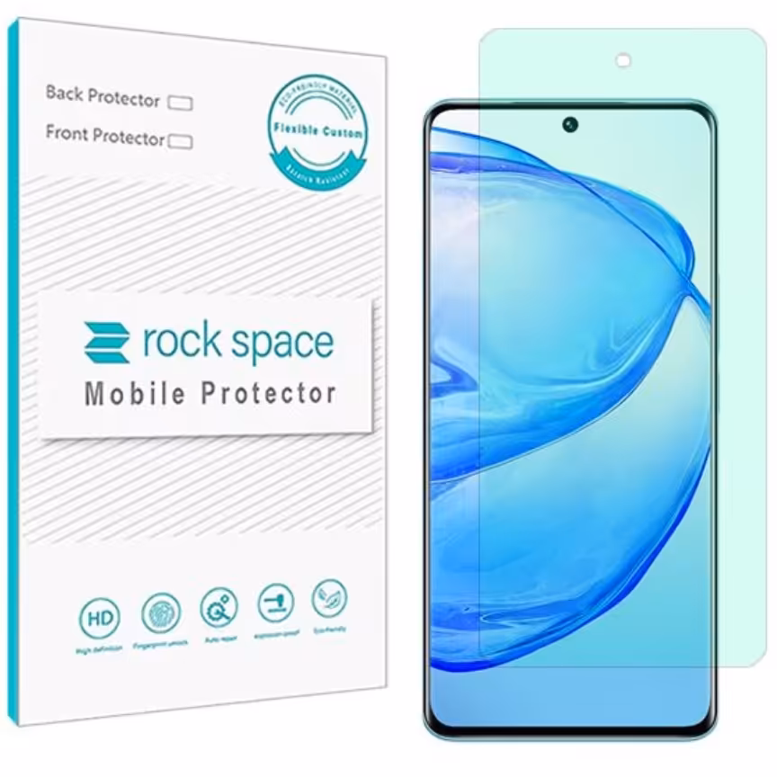 گلس   ویوو V25 Pro مدل نانو هیدروژل گرین لایت برند راک اسپیس   