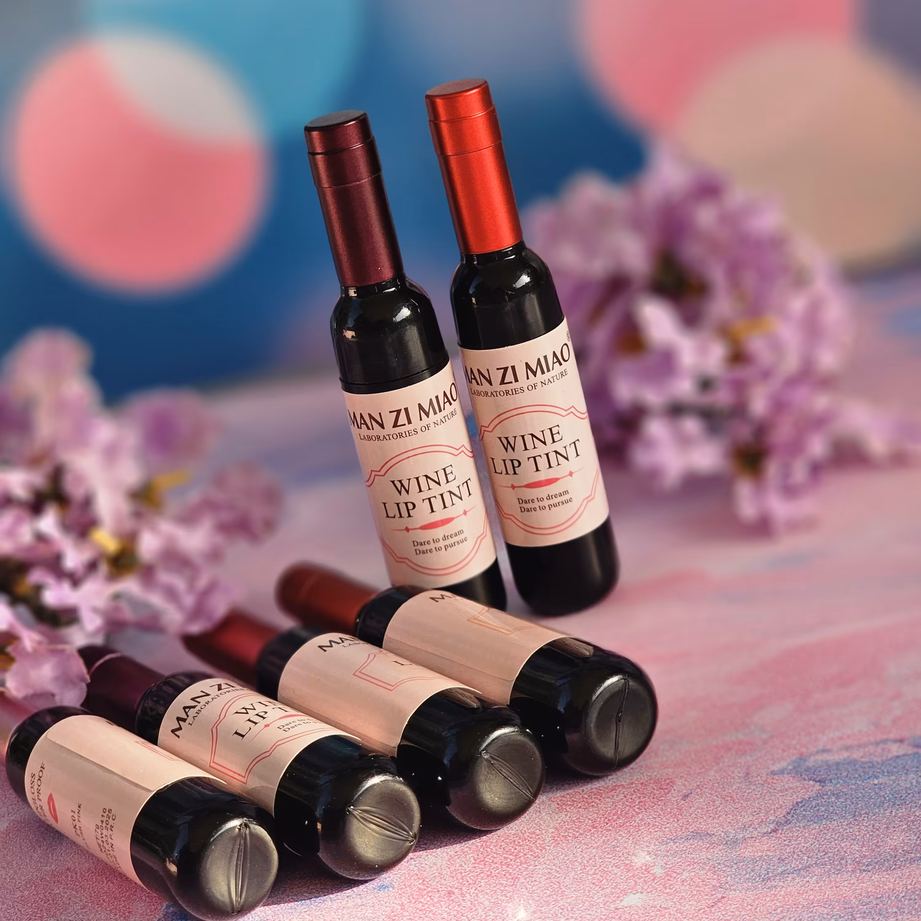 تینت لب فانتزی مدل بطری 