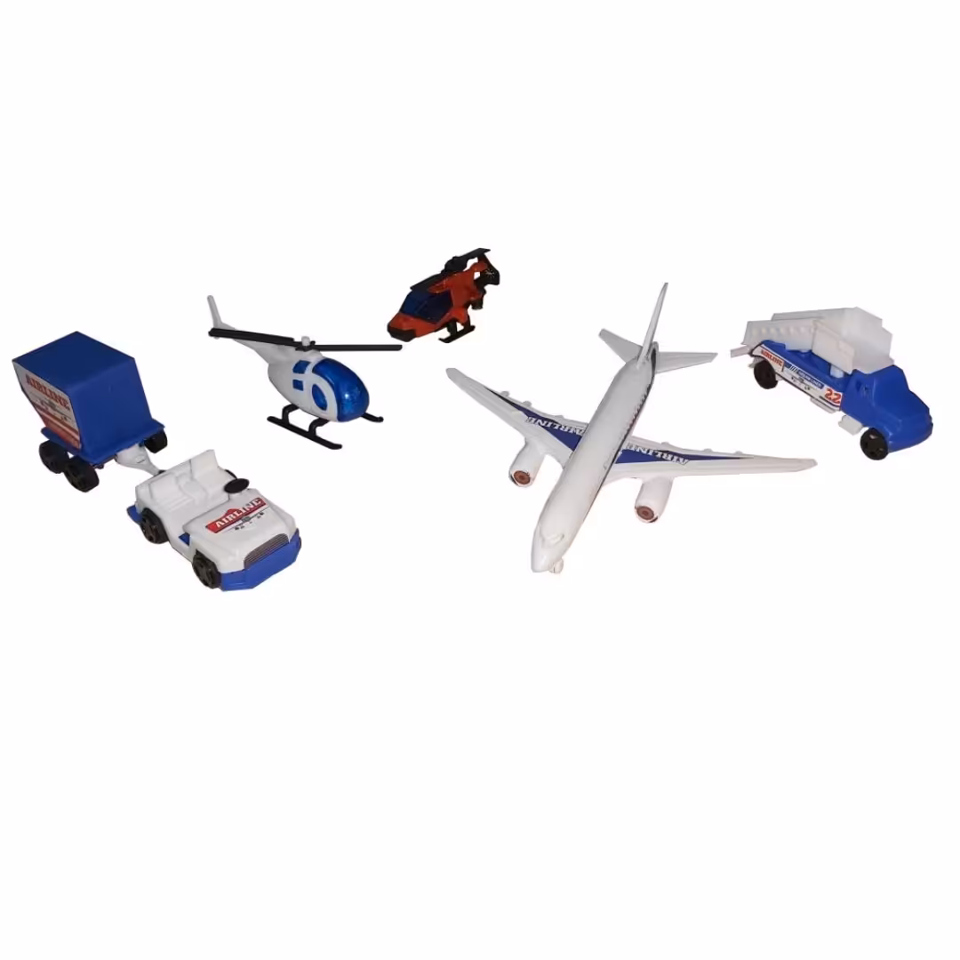 مجموعه اسباب بازی مدل فرودگاه ست 5 عددی