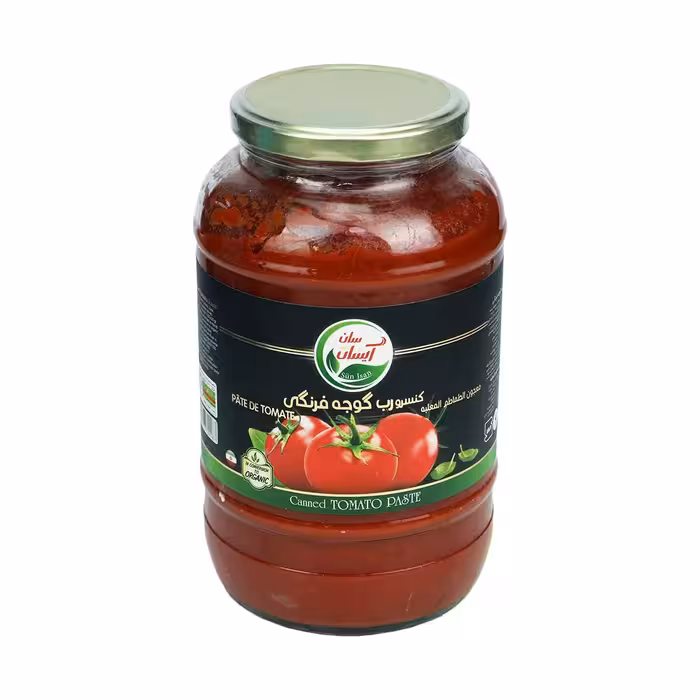 رب گوجه فرنگی طبیعی و ارگانیک سان آیسان 1500 گرمی