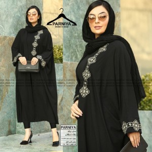 مانتو زنانه کرپ مدل سایز بزرگ