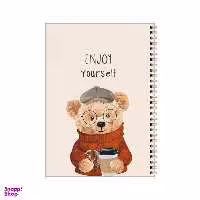 دفتر مشق 100 برگ بامبیلیپ طرح با خودت صفا کن تدی کد 9309911