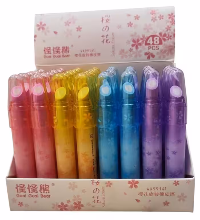 پاک کن ساکورا مدل چرخشی فانتزی (ماتیکی)