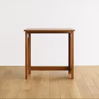 میز تحریر تاشوی ابرا (کم جا) - ملامینه - رنگ کاکائویی - سری 1400