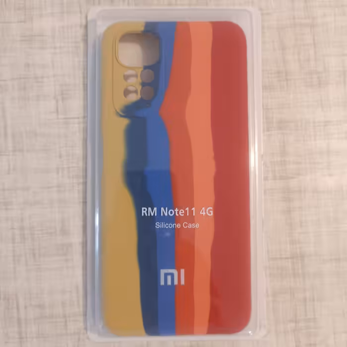 قاب سیلیکونی آبرنگی اورجینال مدل Xiaomi Redmi note 11 4G