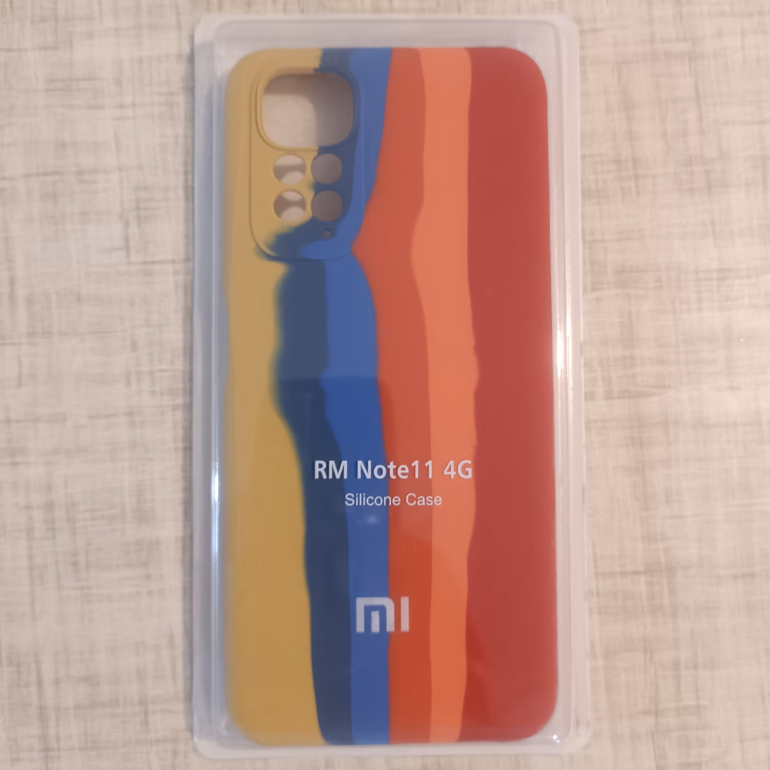 قاب سیلیکونی آبرنگی اورجینال مدل Xiaomi Redmi note 11 4G