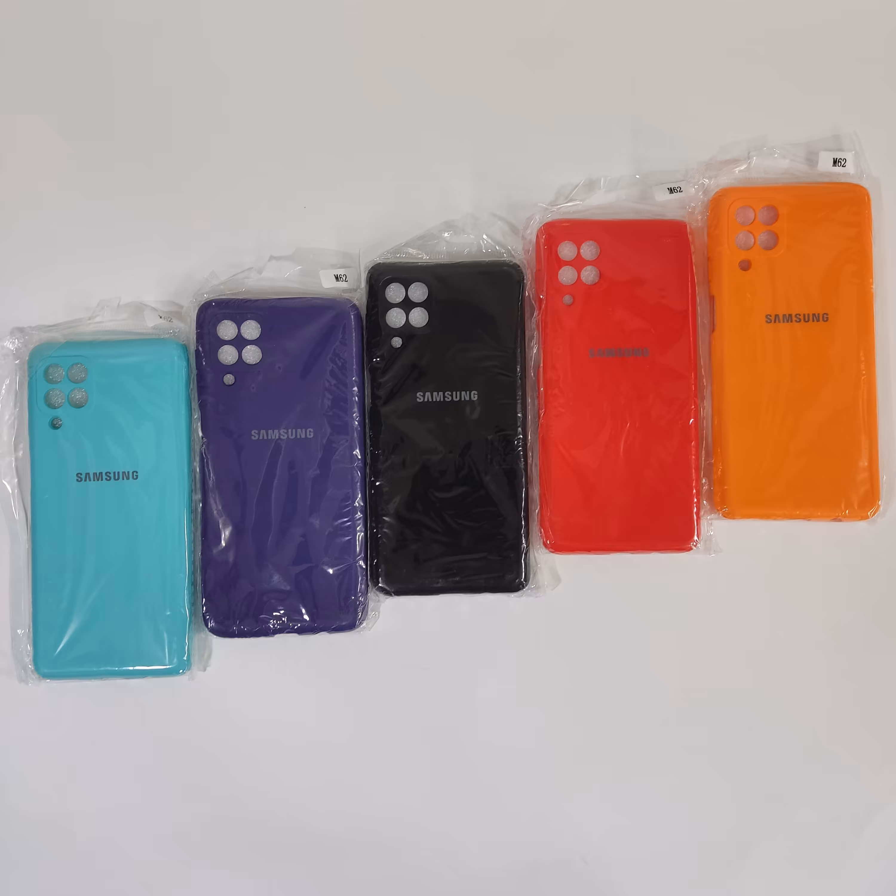 گارد (کاور) گوشی سامسونگ M62 سیلیکونی، رنگ‌آمیزی متنوع