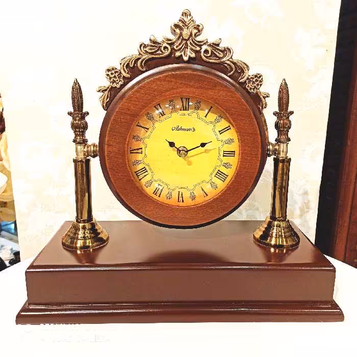 ساعت چوبی رومیزی کد9