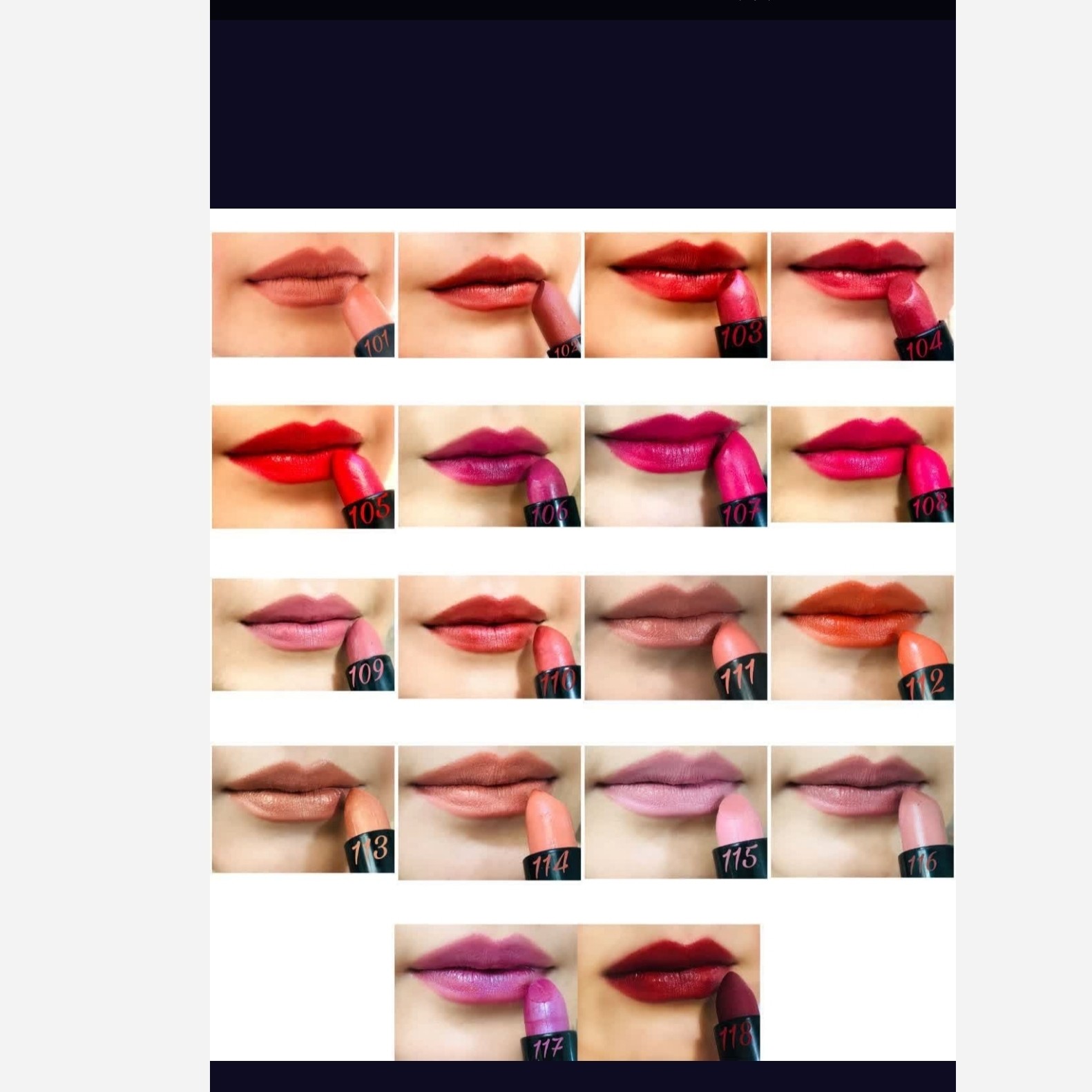 رژلب گیاهی  مات بدون سرب نرم کننده لب م