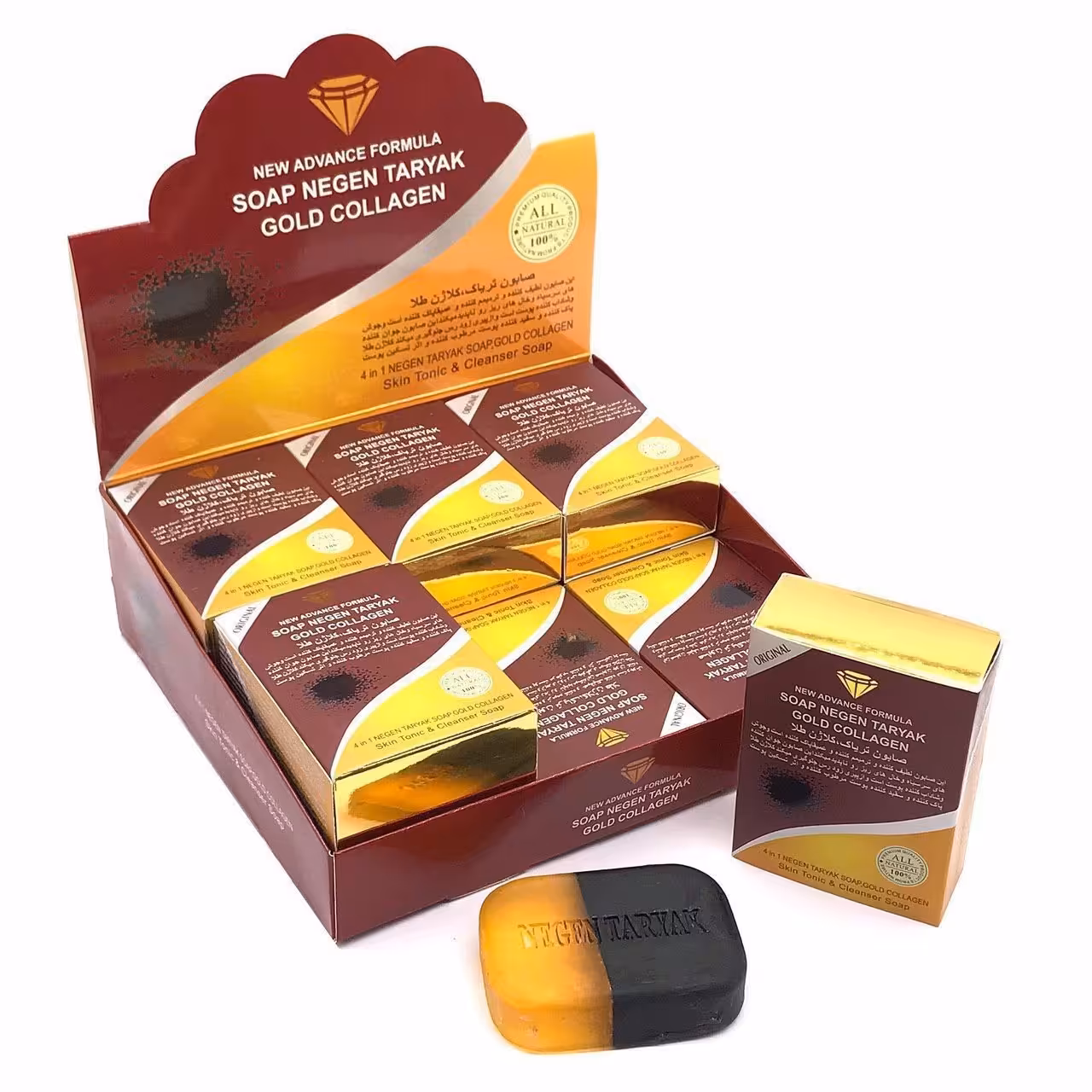 صابون  کلاژن طلا اصل