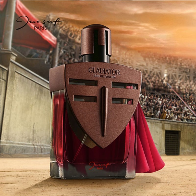 ادوپرفیوم مردانه ژک ساف Jacsaf مدل گلادیاتور Gladiator حجم 100 میلی لیتر