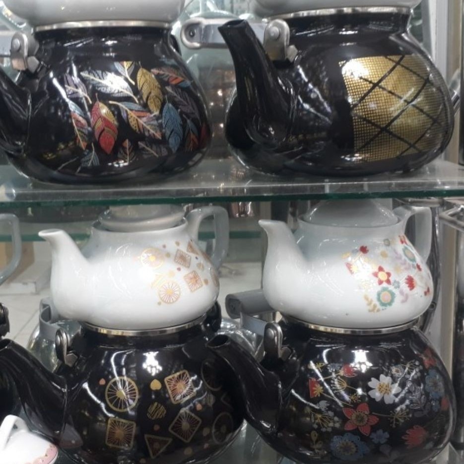 کتری قوری لعابی