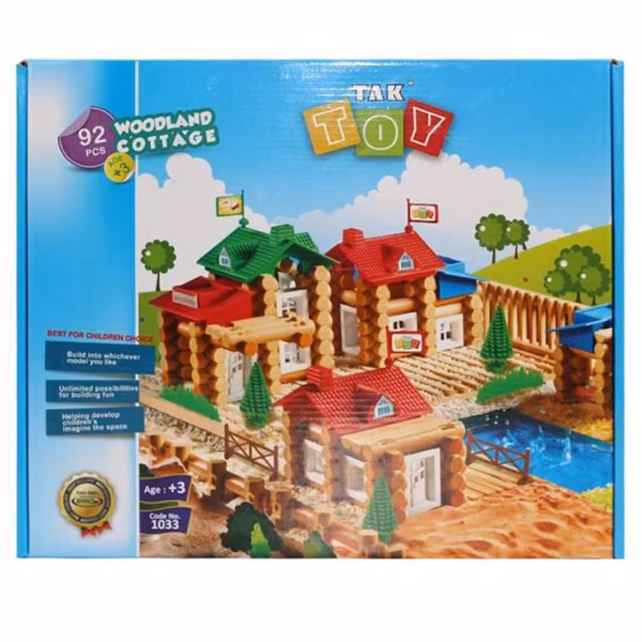 ساختنی تک توی مدل کلبه جنگلی کد T0017